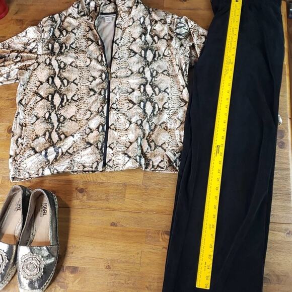 Mirror Image 2 Pc Animal Print Lounge Set SIZE XL - Picture 5 of 14